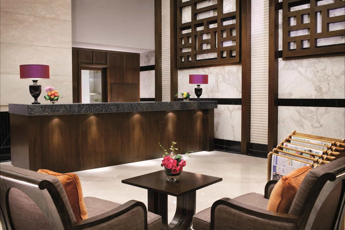 reception of Makkah Hotels